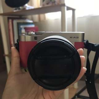 Fujifilm XA3 (Rose Pink) + sling bag