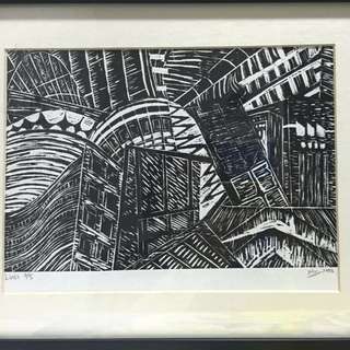Printmaking artwork
