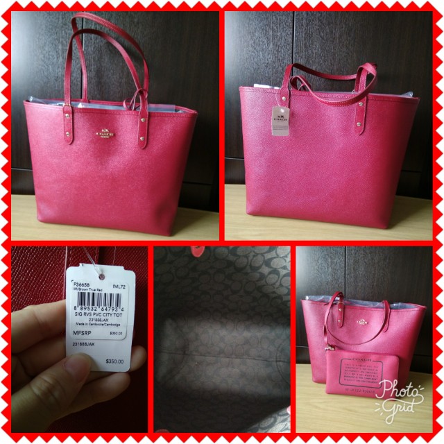 Sig rvs pvc outlet city tote