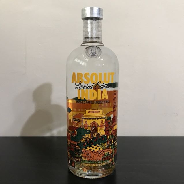 Absolut Vodka India 1l Limited Edition Food Drinks Beverages On Carousell Absolut rainbow is a limited edition bottling of the original absolut vodka, packaged in a rainbow bottle to support lgbtq causes. absolut vodka india 1l limited edition