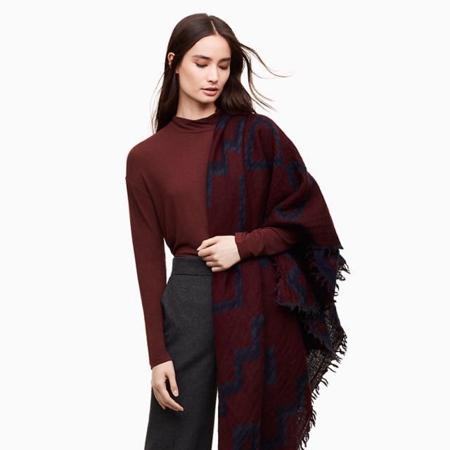 Aritzia blanket discount scarf shrunk