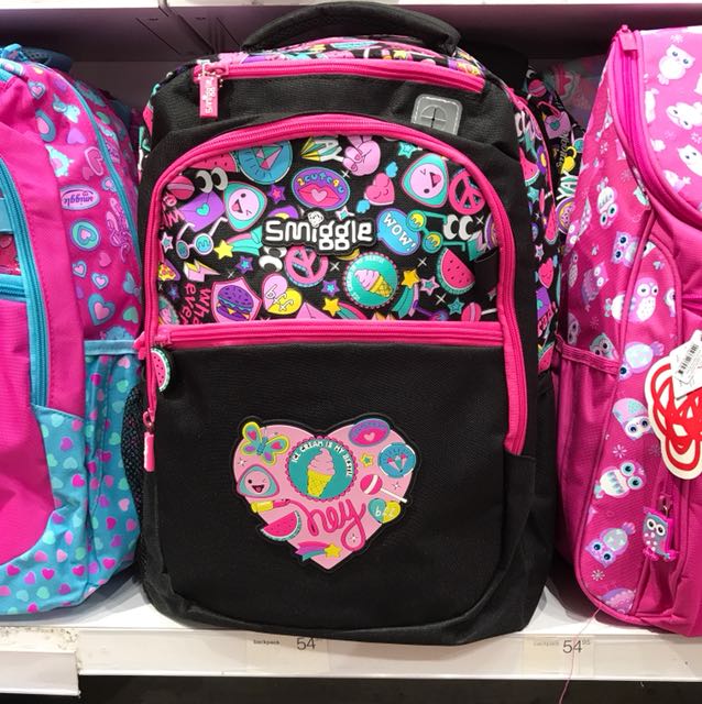 BNWT Smiggle school bag, Babies & Kids, Babies & Kids Fashion on Carousell