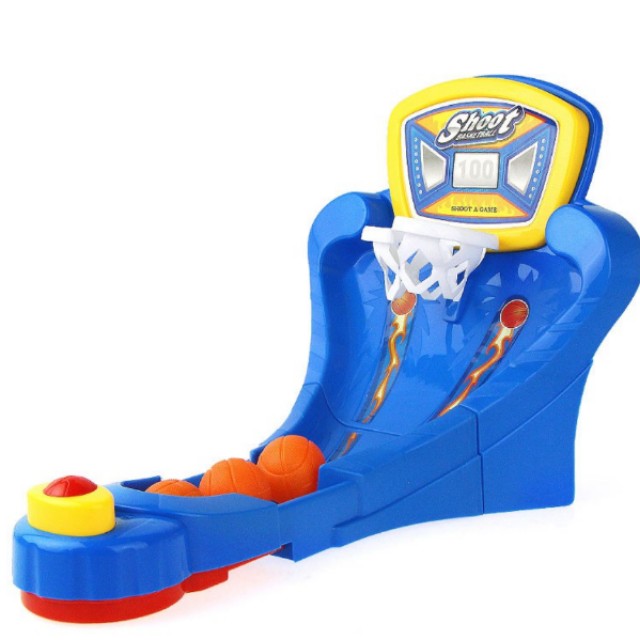 Desktop Mini Arcade Basketball Hoop Shooter, Hobbies & Toys, Toys
