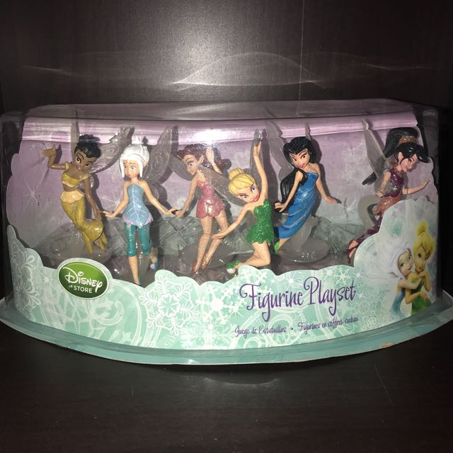 Disney fairies figurine shop playset