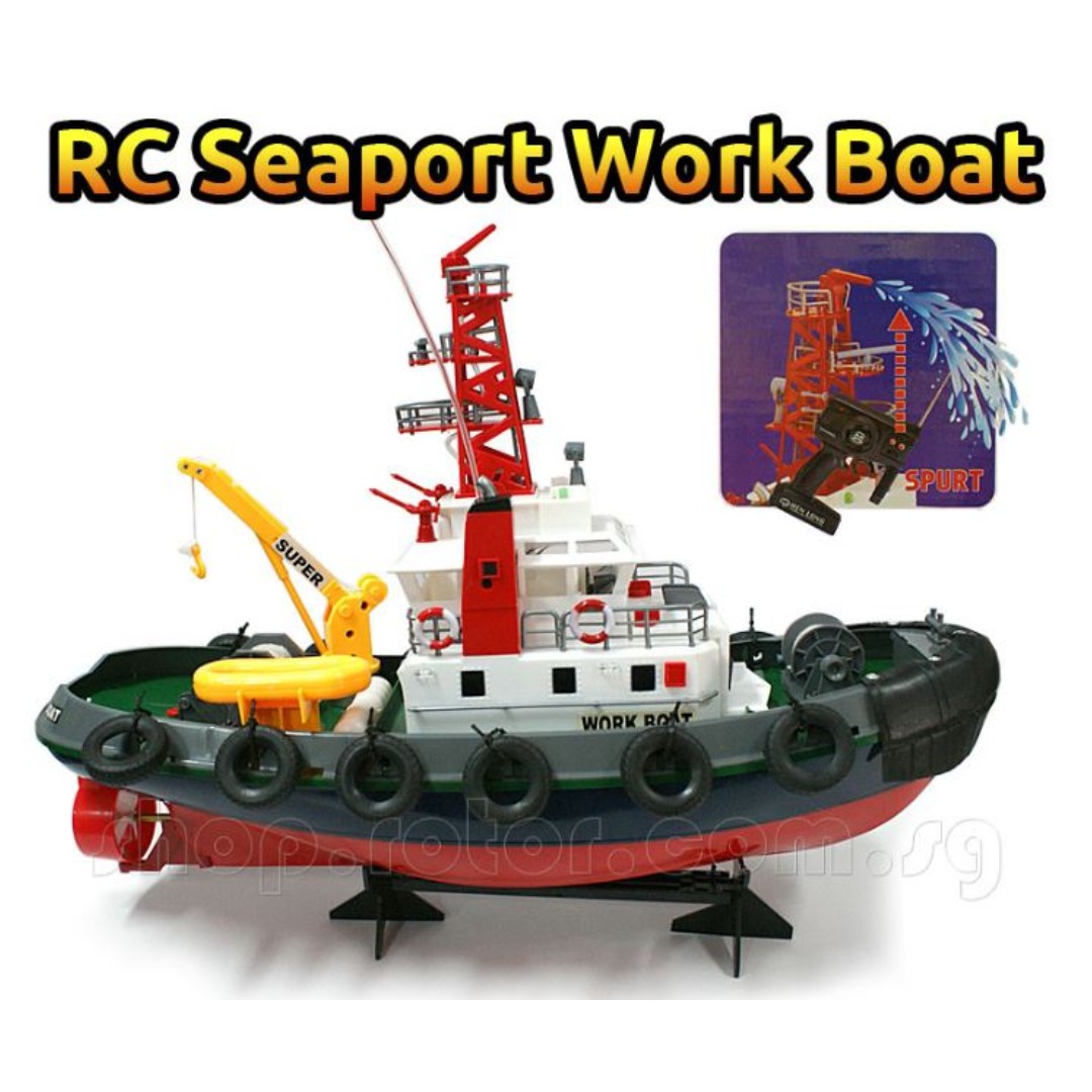 Heng Long RC Seaport Work Boat propeller & rudder accessory part 3810-023,048 