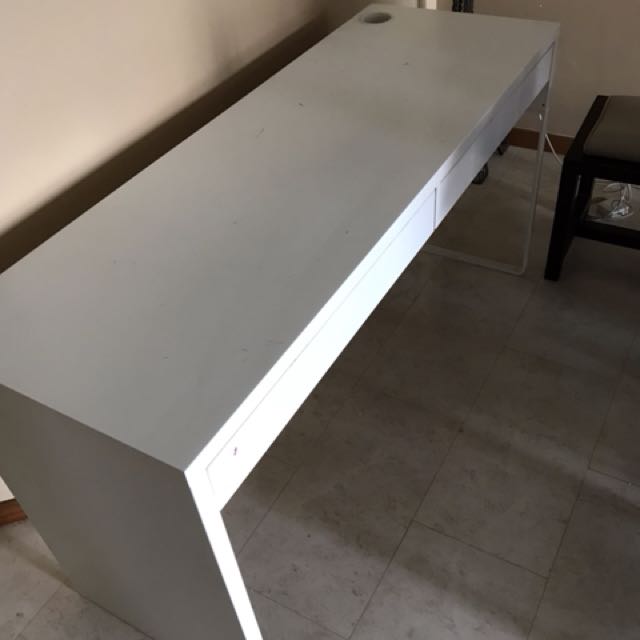 IKEA desk table, Furniture & Home Living, Furniture, Tables & Sets on