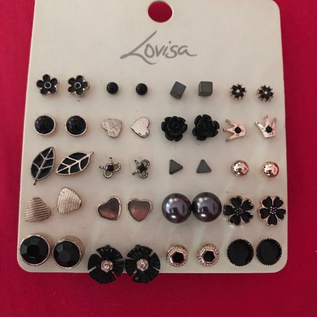 Lovisa Earrings Set, Women's Fashion, Jewelry & Organisers, Earrings on