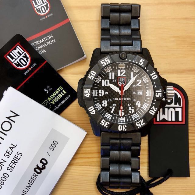 Luminox carbon seal shop 3802 limited edition