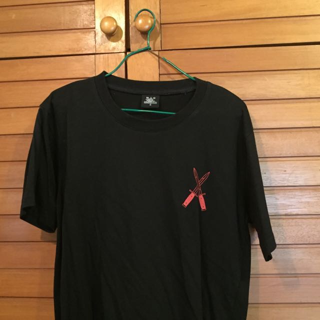 Infantry Tab Army Black And Red T Shirt 