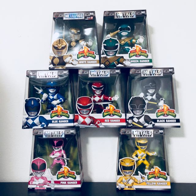 Power rangers metal hotsell diecast