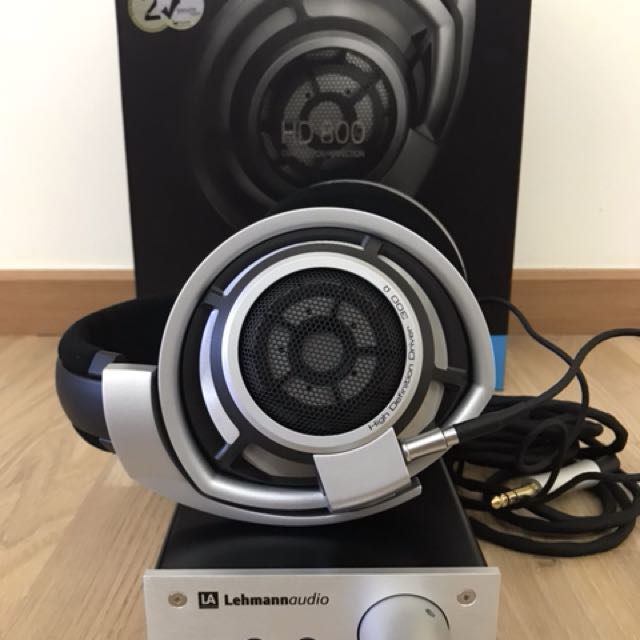 Sennheiser HD800 Lehman black cube linear Audio Other Audio Equipment on Carousell