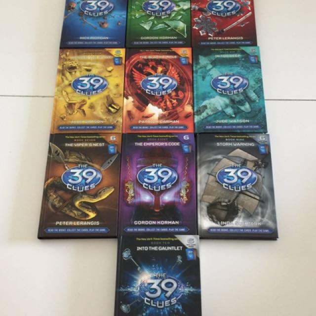 The 39 Clues Full Series From 1 10 Books Stationery