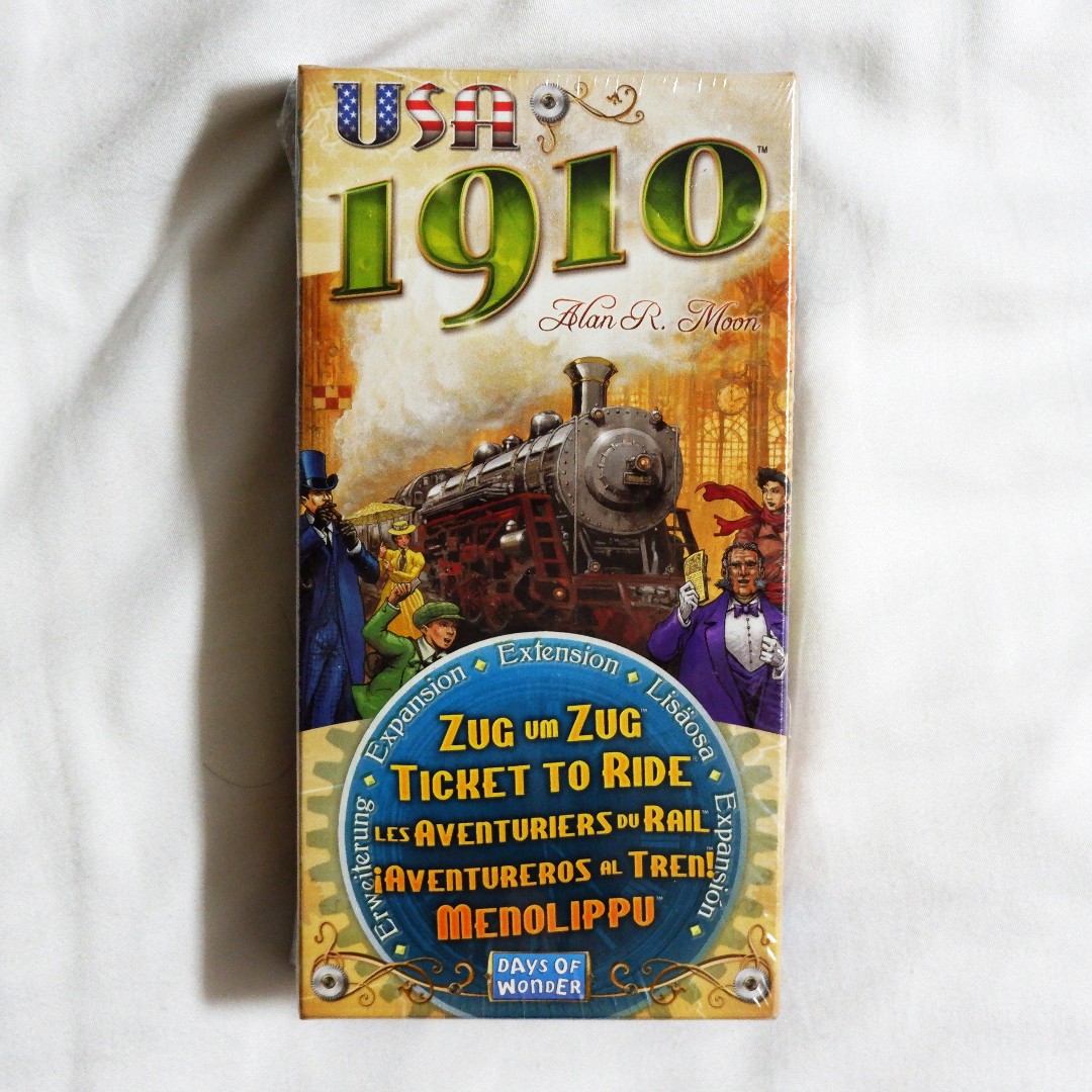 Ticket to Ride USA 1910 Expansion-Brand New & Sealed 