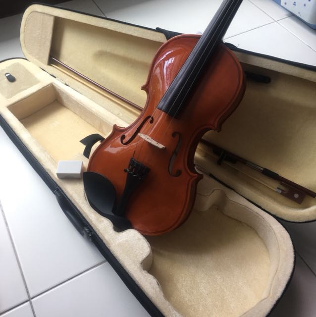 Used 4/4 Student Violin for sale, Hobbies & Toys, Music & Media
