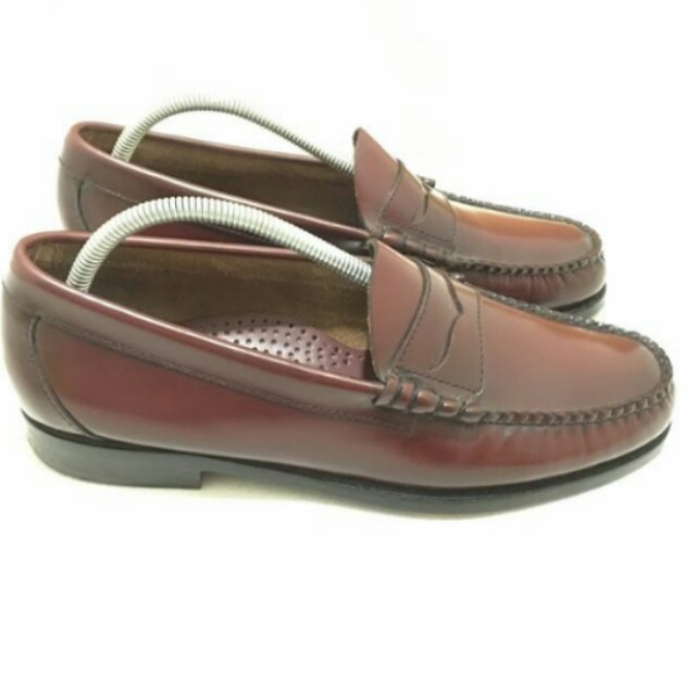 Weejuns burgundy penny loafers, Men's Fashion, Footwear, Dress Shoes on ...