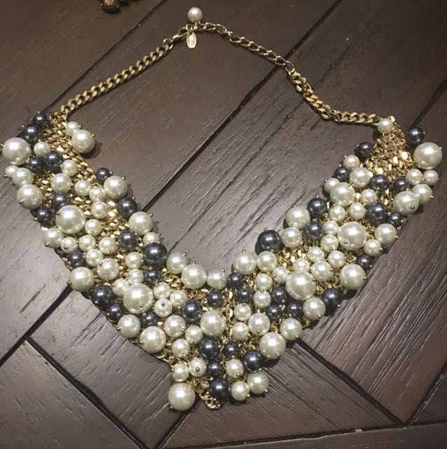Zara Pearl Necklace Women S Fashion Jewellery On Carousell