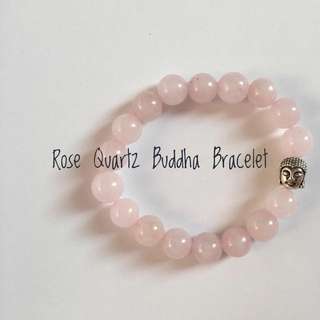Rose Quartz Handmade Bracelet