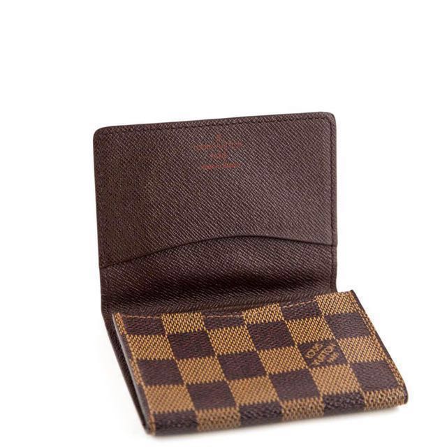 Louis Vuitton Damier Ebene Business Card Holder QJA0P70T0B128