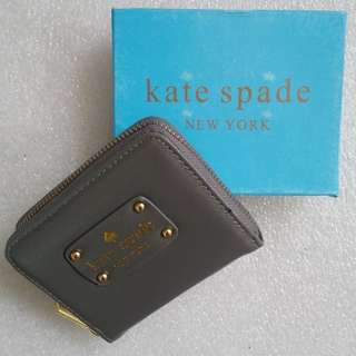 Kate Spade Half Wallet (Grey)