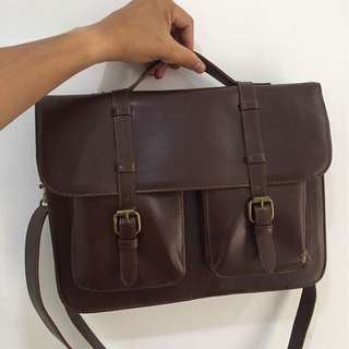 Classic leather bag (Beg kulit klassic)