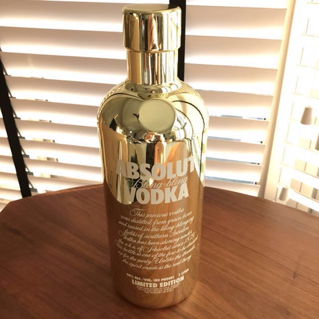 Absolut Vodka Bling Bling On Carousell