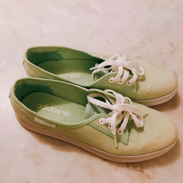 adidas shoes light green