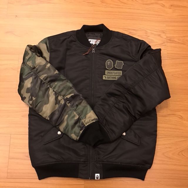 A BATHING APE UNDEFEATED MA-1 - ファッション