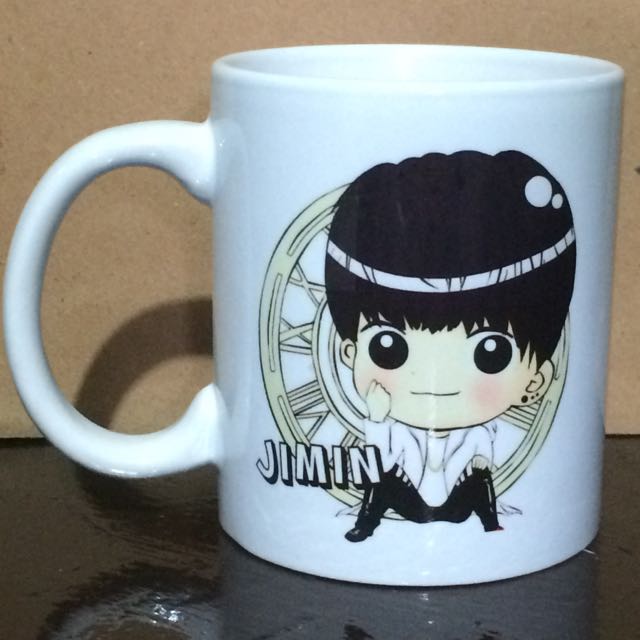 BTS Coffee Mug (Category: Coffee Machines & Makers) located in Las Pinas. Submitted by pinkpopcornshoppe (Listing ID 146745532, Image 2). Description: 11 oz mug w mug 7 designs available 1 pouch can only carry 3 mugs to ensure proper packaging. .