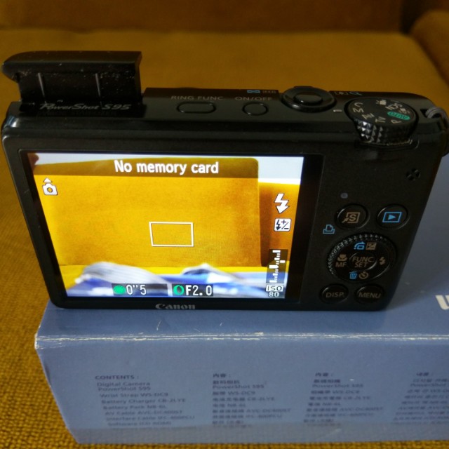 canon powershot s95 bekas terawat