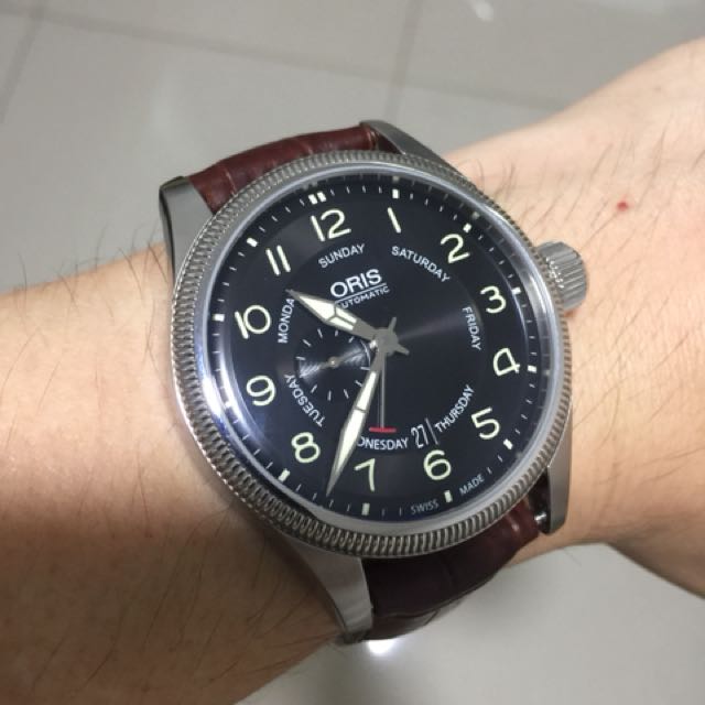 oris big crown pointer day automatic