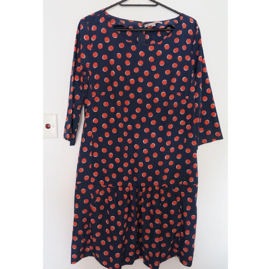 gap polka dot dress