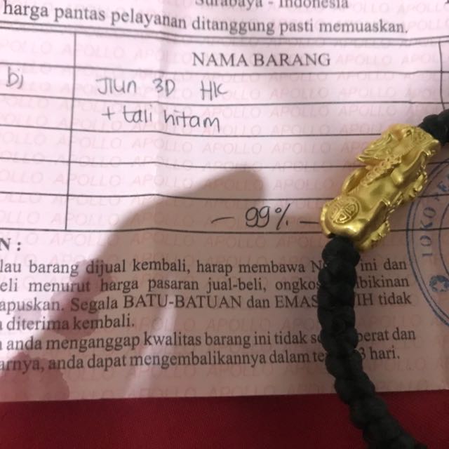 Gelang Emas Hongkong 24k 99 Fesyen Wanita Perhiasan Di Carousell Gelang Emas Hongkong 24k 99 Fesyen Wanita Perhiasan Di Carousell