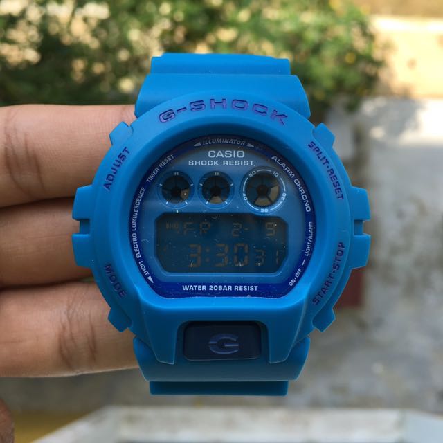 Gshock dw6900 on sale biru