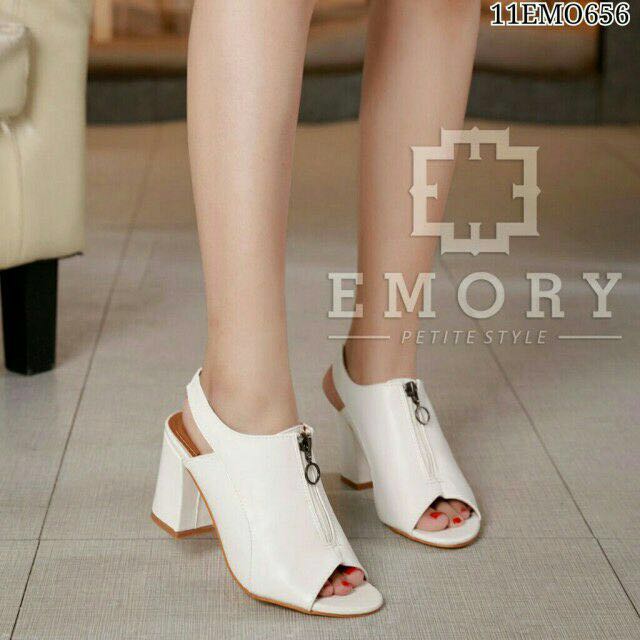 High Heels Putih Emory Replika Sepatu Hihgheels Kerja Resmi Sepatu Heel Sleting Putih Heels Kantor Sepatu Kerja Resmi Murah Pesta Olshop Fashion Olshop Wanita Di Carousell