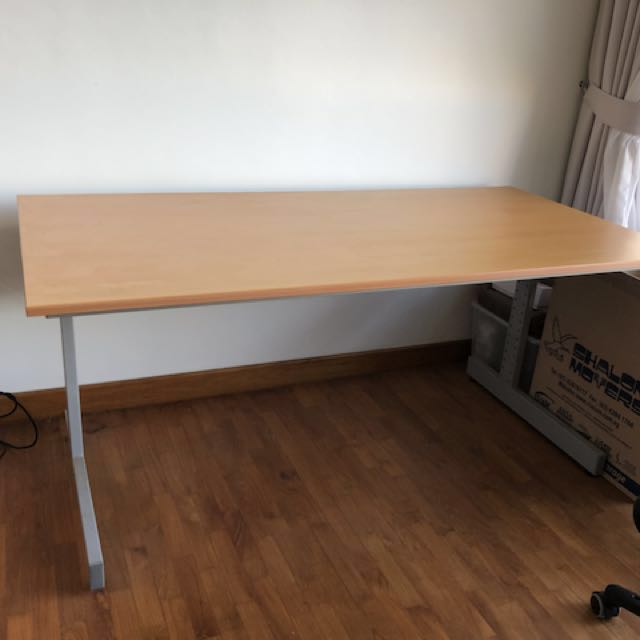 Ikea Galant Desk Study Table Birch Colour Furniture Tables Share This Listing