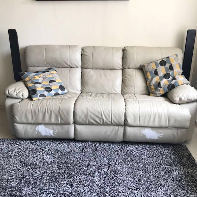 Kuka Leather Reclining Sofa Reviews Baci Living Room