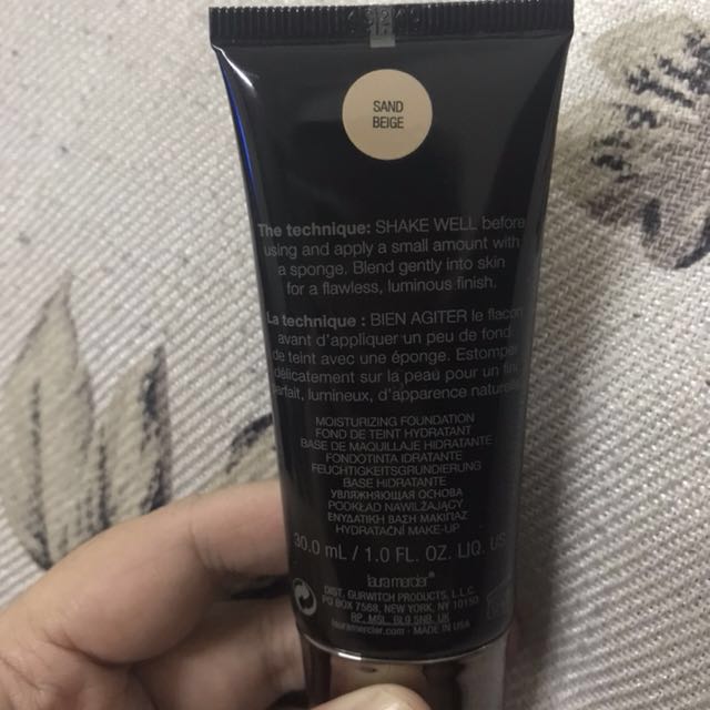 laura mercier silk creme sand beige