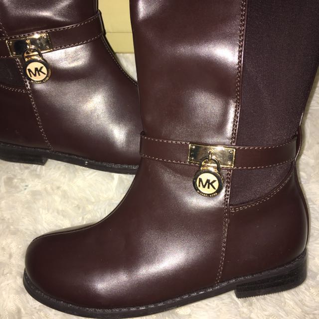 Michael Kors Girls Kids Parson Riding Boots US11 Euro 28.5