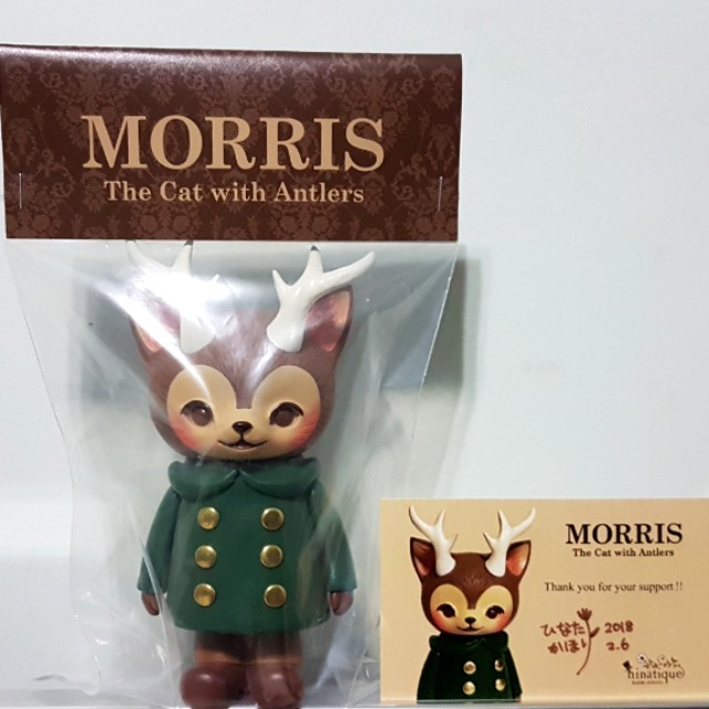 高品質低価 ヤフオク! - 新品MORRIS The Cat with Antlers ひなた