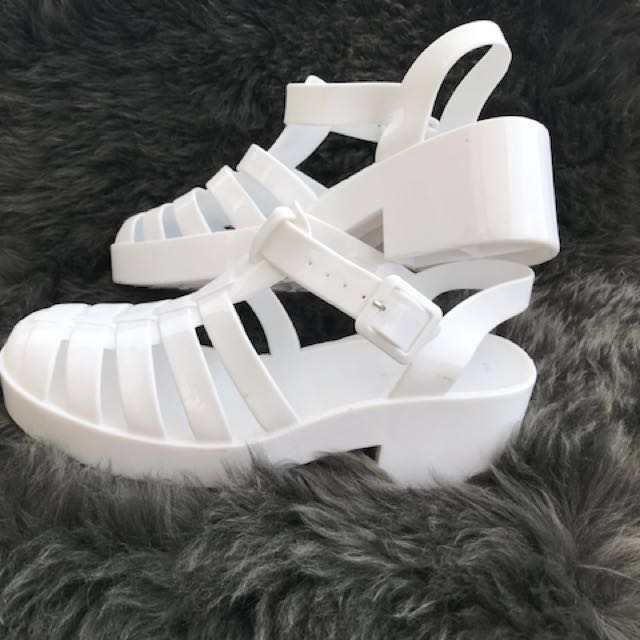 New look sales jelly shoes