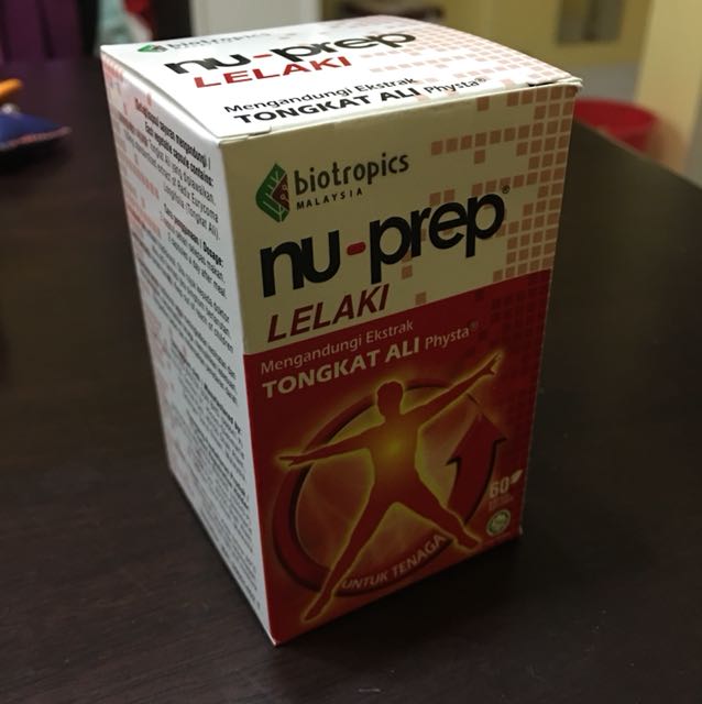 Nu Prep Tongkat Ali 60 Capsules Everything Else Others On Carousell