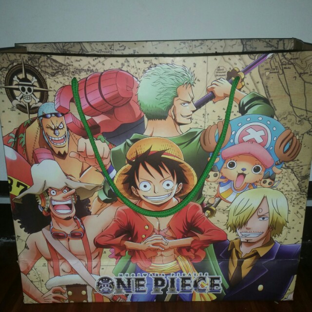 One Piece Anime Paper Bag J Pop On Carousell