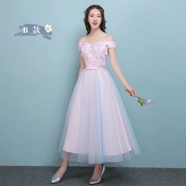 Pastel colored cocktail dress Clearance