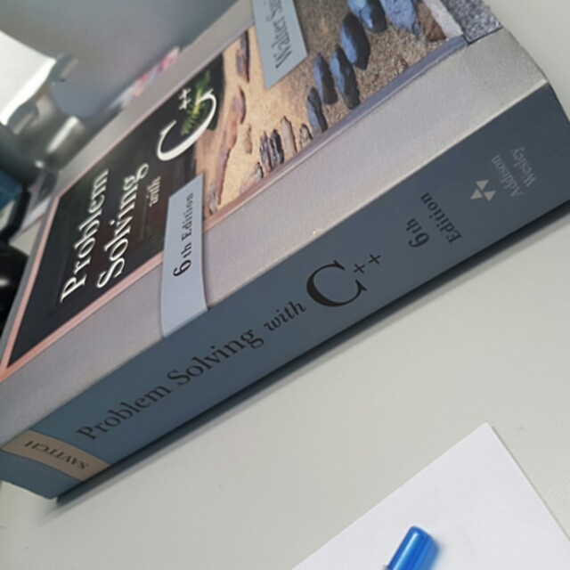 Problem Solving with C++ （分類：補充練習）位於 Hong Kong。 由 aulun0 提交（商品編號 154592080，圖片 2）。簡介： 。