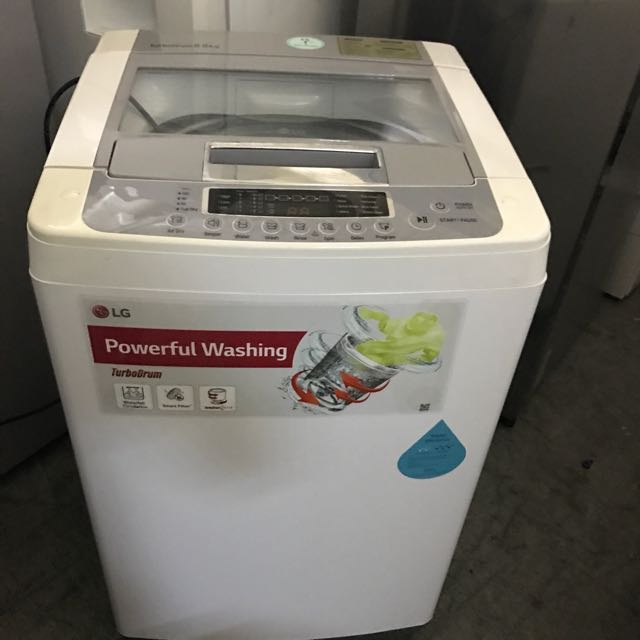 Lg turbo drum 8kg hot sale washing machine price