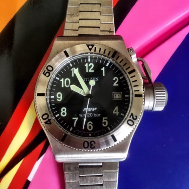 Citizen oxy air diver's 200m hot sale