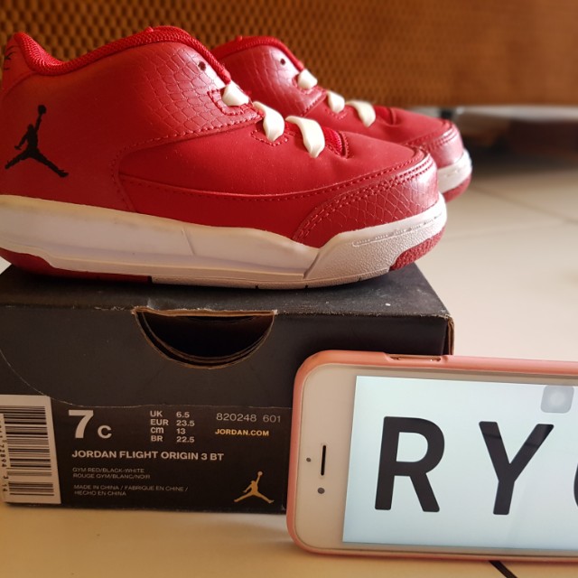 Sepatu Anak Original Nike Jordan Flight Origin Kids Toddler Not Adidas Vans Puma Bayi Anak Lainnya Di Carousell