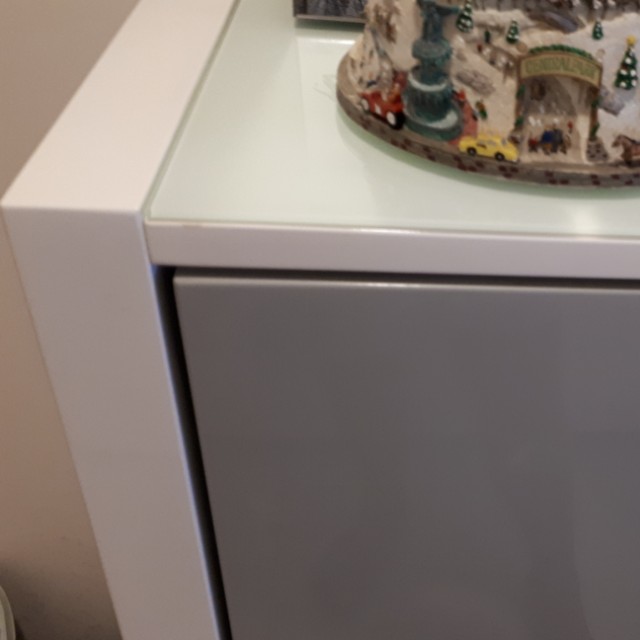 Shoe glass top, Furniture & Home Living, Furniture, Shelves