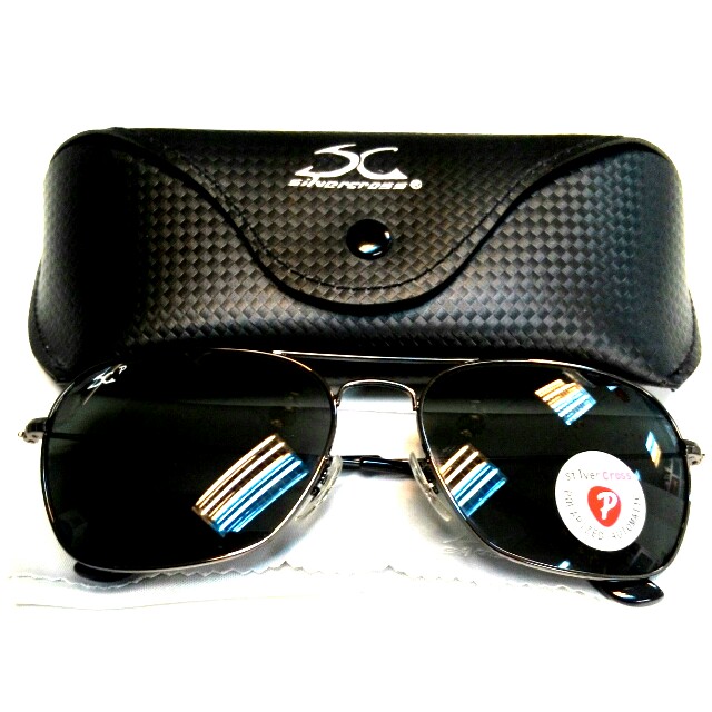 Silver cross sunglasses clearance