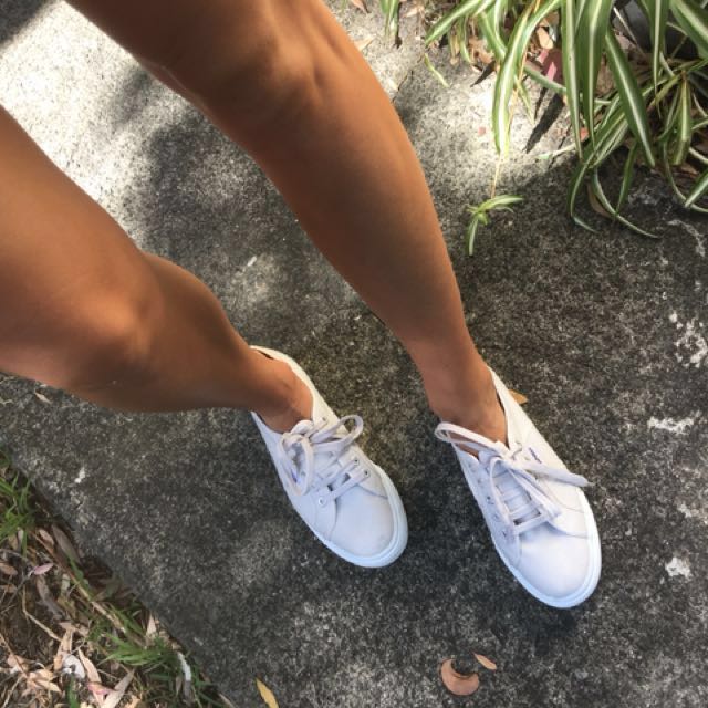 Super Ga Grey Flatforma Women s Fashion Shoes on Carousell